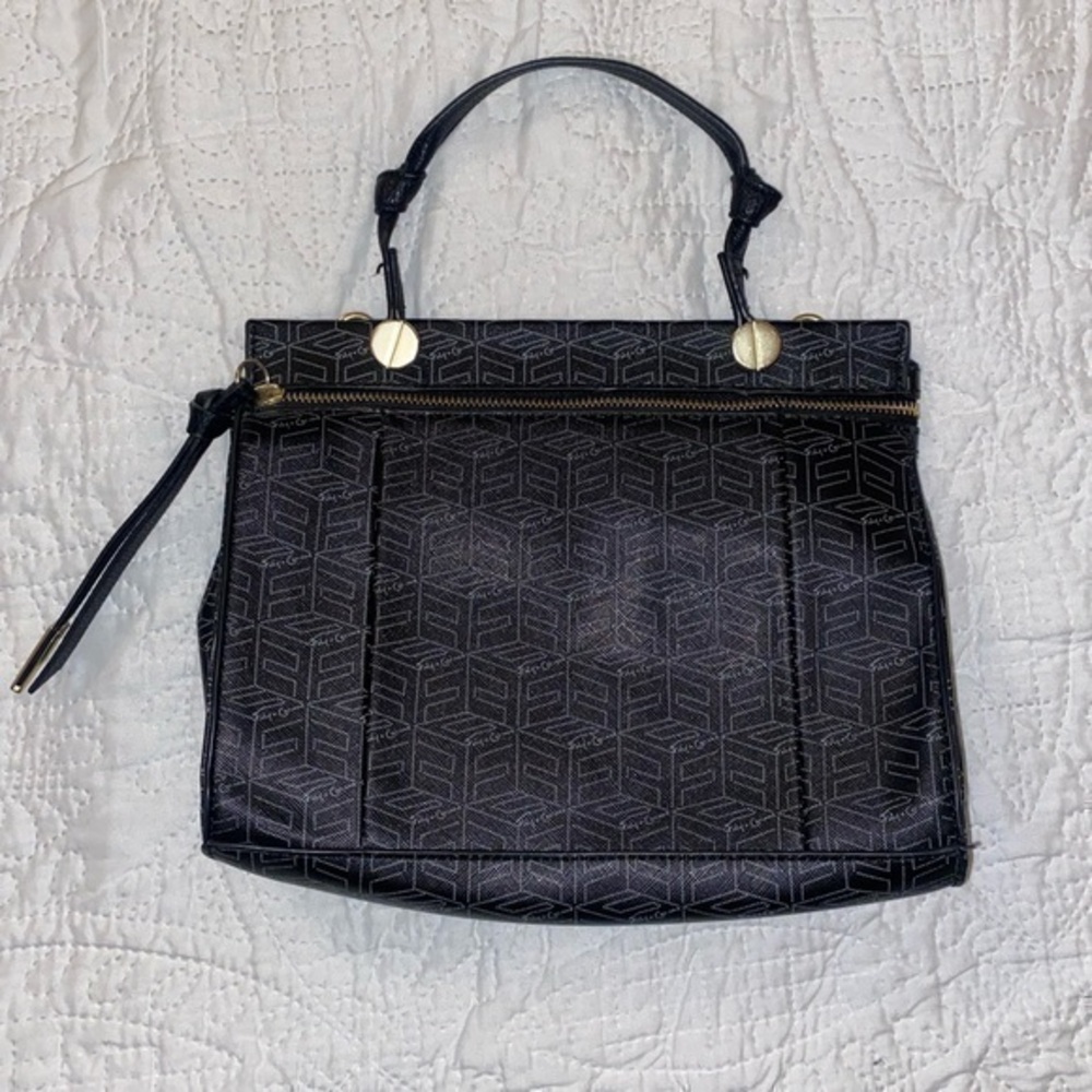 Foley & Corinna Logo Print Handbag